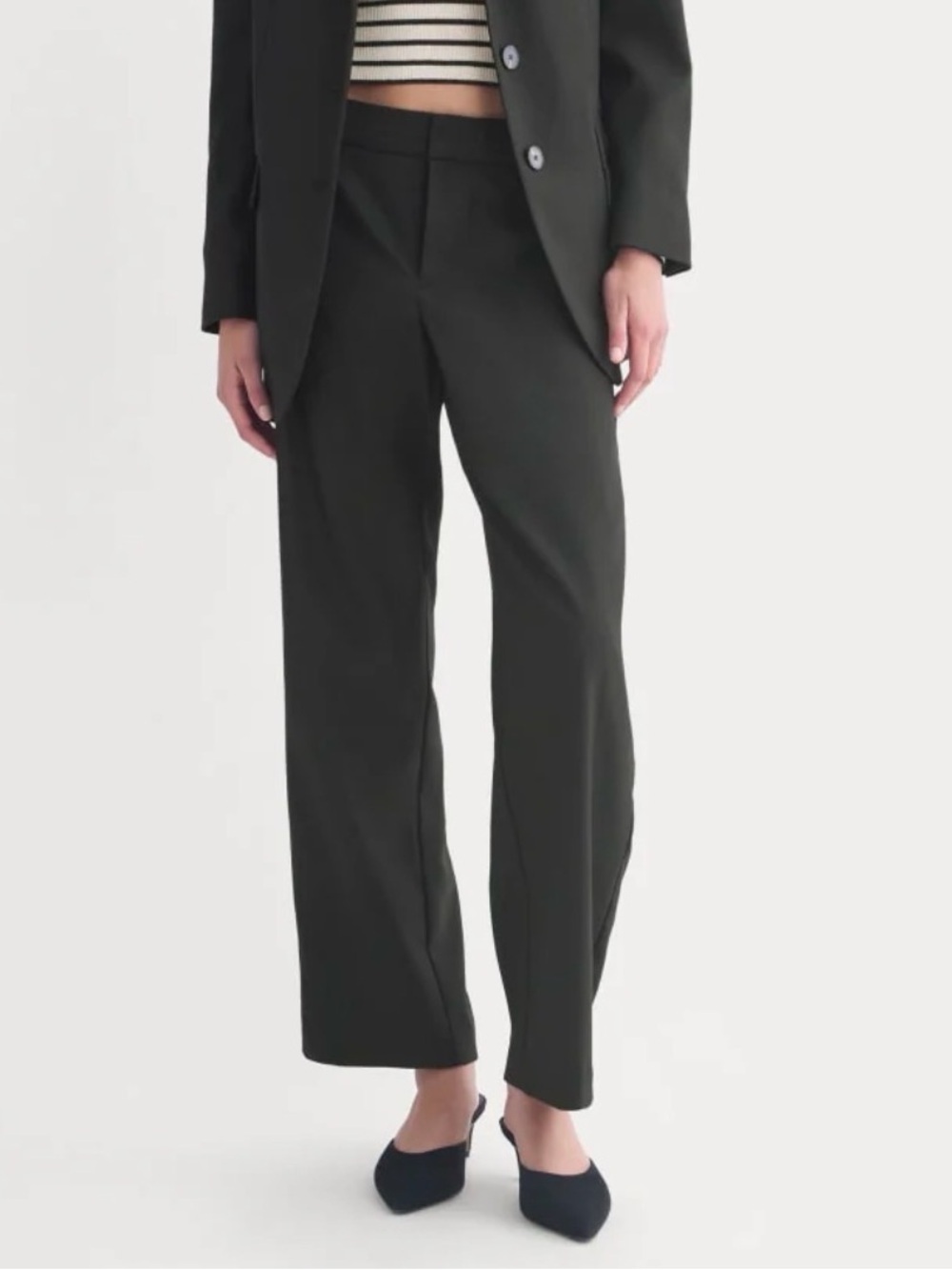 EVERLANE STRAIGHT-LEG TROUSER IN TAILOR TWILL Size 4